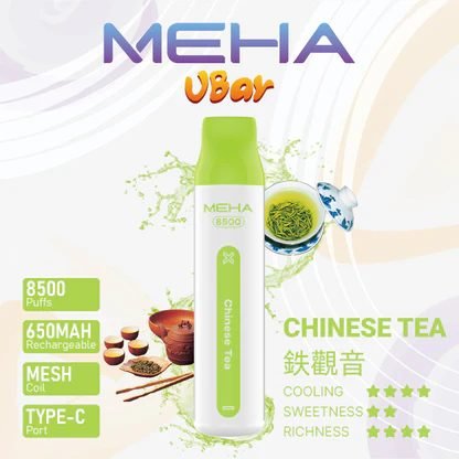 MEHA VBar魅嗨小白條 8500口 650mAh 穩定電力支持 Mesh 科技還原冰爽果香層次 3% 丁鹽配方 台灣現貨:圖片 7